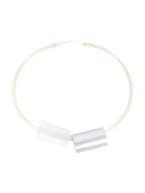Clear Rubber Tube Necklace Accessory arcadeshops.com