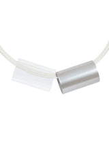 Clear Rubber Tube Necklace Accessory arcadeshops.com