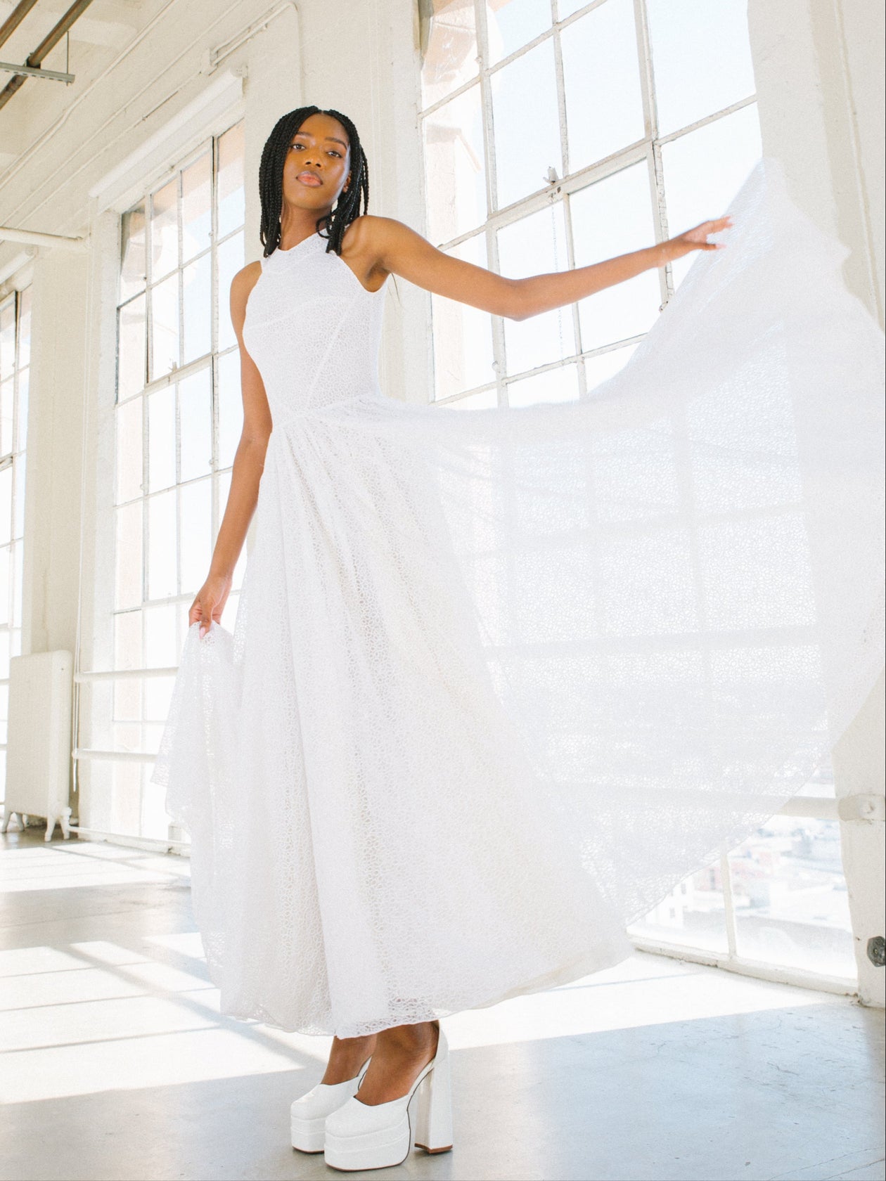 Alaia Crochet Lace Gown Alaia Crochet Lace Gown
