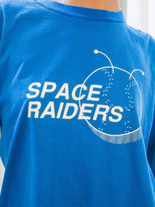 Space Raiders Cutoff tee T-Shirt arcadeshops.com