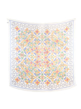 Chanel Mosaic Silk Chiffon Shawl Accessory arcadeshops.com