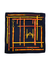 Gucci Buckle Printed Scarf Accessory arcadeshops.com