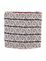 Indian Block Printed Silk Scarf Accessory arcadeshops.com