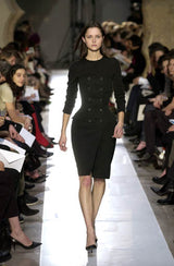 2001 Balenciaga Strapless Boned Suiting Dress Dress arcadeshops.com
