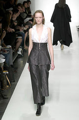 2001 Yeohlee Two Tone Sleeveless Blouse