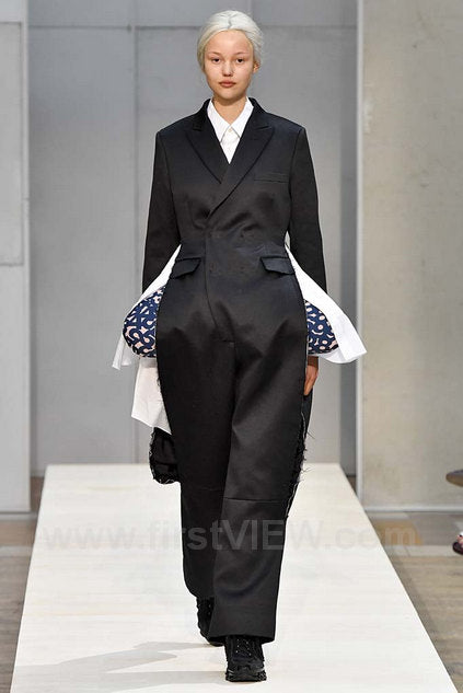 2019 Comme des Garcons Deconstructed Jumpsuit