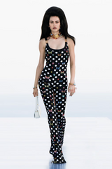 Versace x Dua Lipa Polka Dot Butterfly Jumpsuit Jumpsuit arcadeshops.com