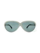 1970s Silver Racer Sunglasses Accessory arcadeshops.com