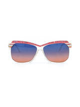 Cazal Model 260 Clear Geometric Sunglasses Accessory arcadeshops.com