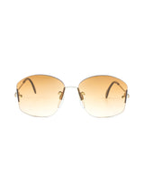Cazal Frameless Gradient Sunglasses Accessory arcadeshops.com