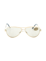 Gold Framed Aviator Sunglasses Accessory arcadeshops.com