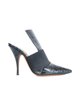 2017 Givenchy Embossed Mules, 39 Accessory arcadeshops.com