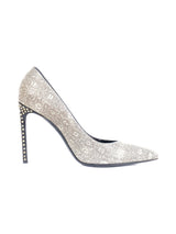 Saint Laurent Lizard Studded Pumps, 38.5 Accessory arcadeshops.com