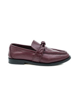 Bottega Veneta Astaire Leather Knot Loafer, 36.5 Accessory arcadeshops.com