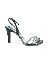 Rhinestoned PVC Heels, 6 Accessory arcadeshops.com