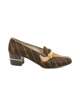 Gucci Monogram Canvas Loafer, 37.5 Accessory arcadeshops.com