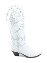 Studded Leather Western Boots, 7 Accessory arcadeshops.com