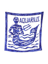 Pauline Trigere Aquarius Printed Silk Scarf Accessory arcadeshops.com