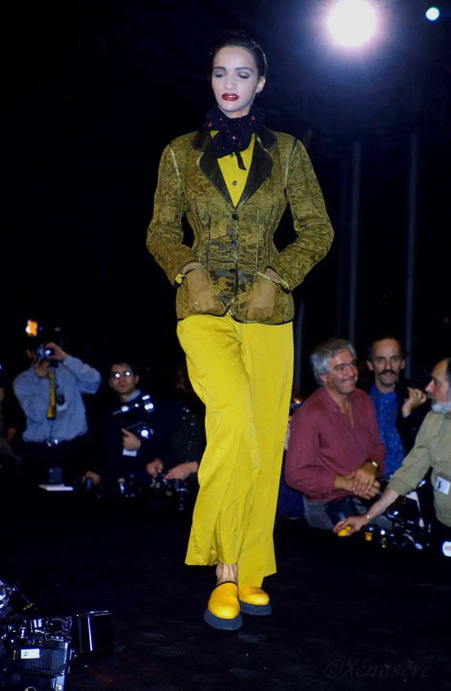 1988 Jean Paul Gaultier Cowboy Lace Peplum Jacket