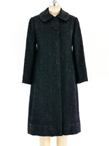 1960's Christian Dior Textured Coat Jacket arcadeshops.com