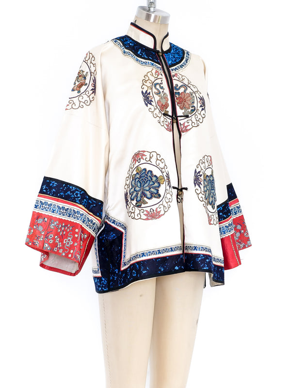 Embroidered Silk Chinese Jacket Jacket arcadeshops.com