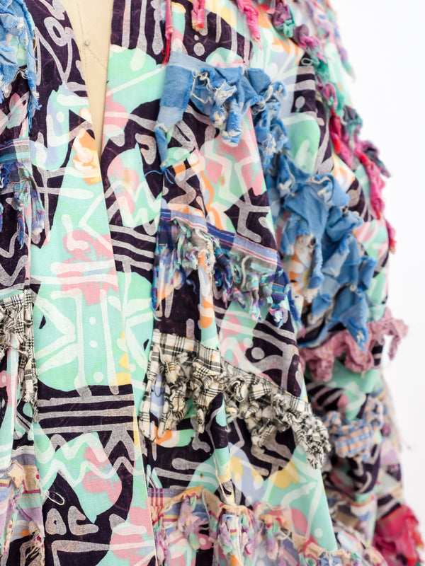 Paula Sweet Pastel Fringe Jacket Jacket arcadeshops.com