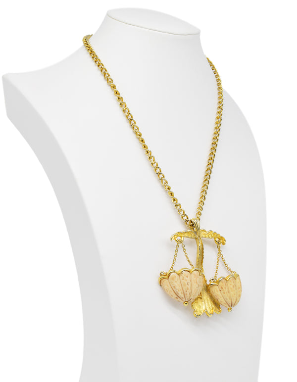 Razza Libra Scale Pendant Necklace Accessory arcadeshops.com