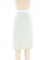 Rochas Mint Skirt Suit with Net Overlay Suit arcadeshops.com