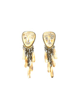 Monies Fringed Mask Earrings Accessory arcadeshops.com