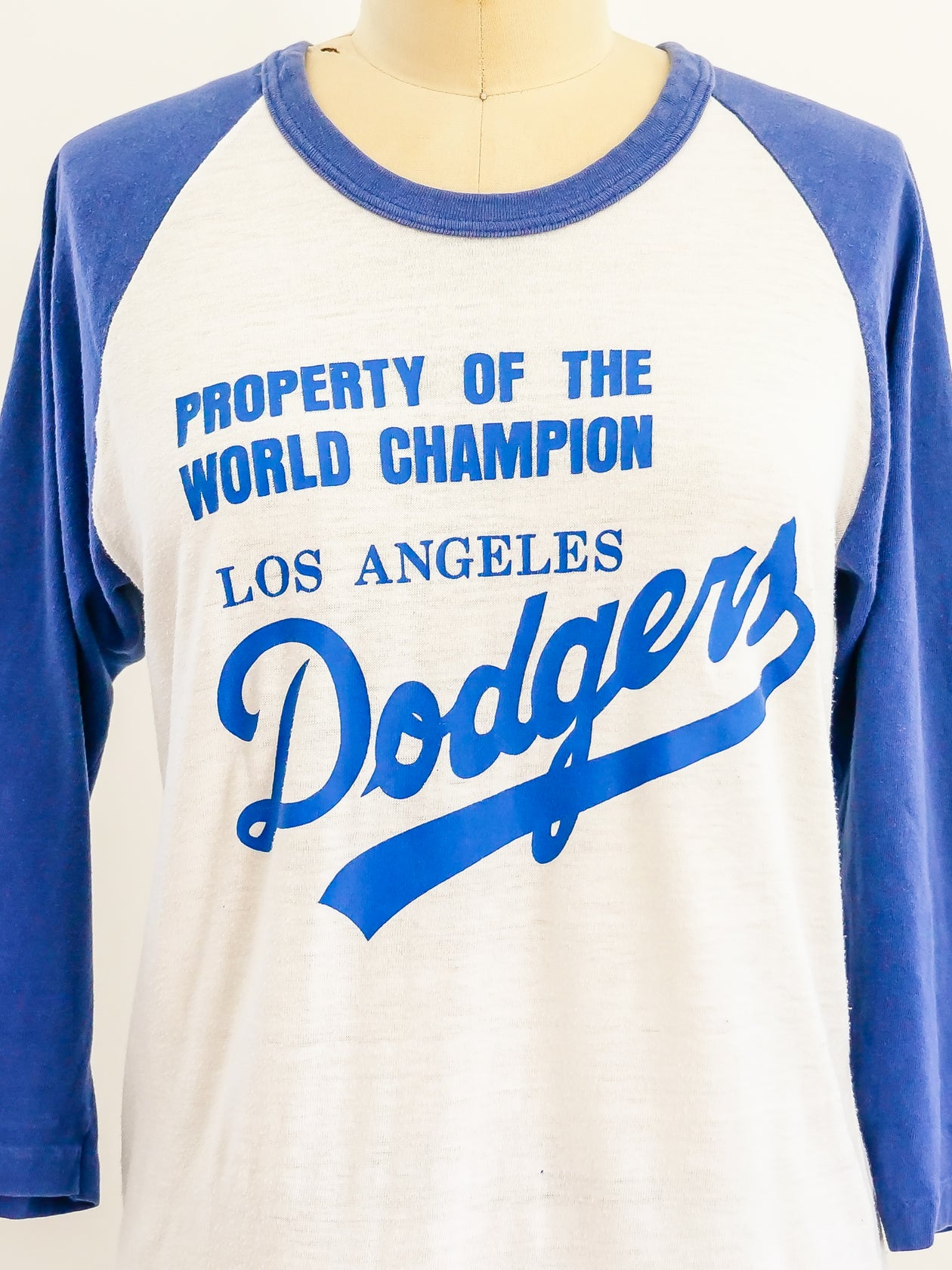 Dodgers T-shirt 1980s Vintage Baseball Tee 