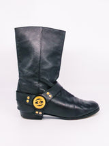 Chanel Moto Style Boots Accessory arcadeshops.com