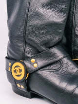 Chanel Moto Style Boots Accessory arcadeshops.com