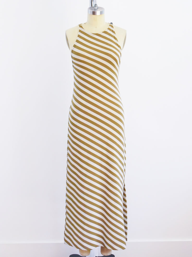 Rudi Gernreich Striped Knit Dress Dress arcadeshops.com
