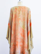 Hand Dyed Washed Silk Tunic Dress arcadeshops.com