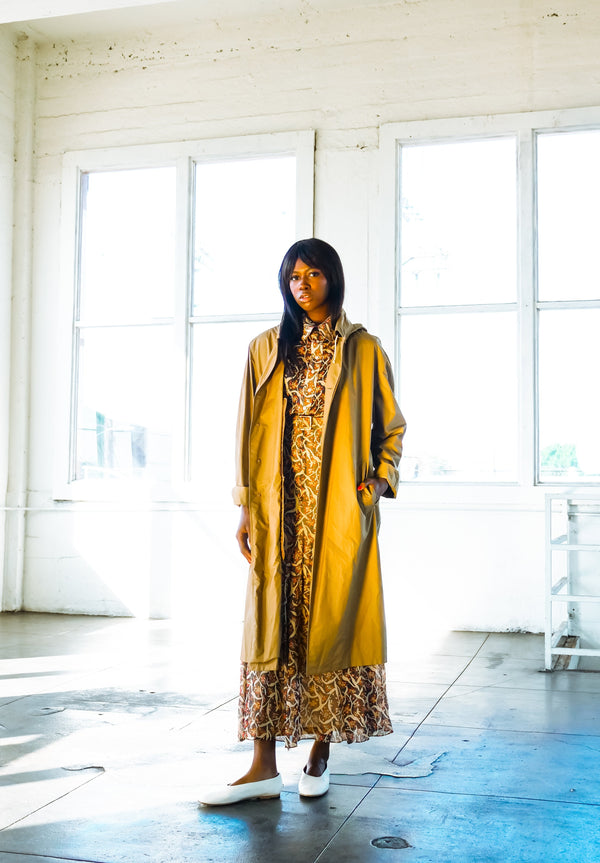 Gucci Polished Cotton Anorak Jacket arcadeshops.com