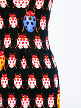 Gianni Versace Ladybug Print Tank Dress Dress arcadeshops.com