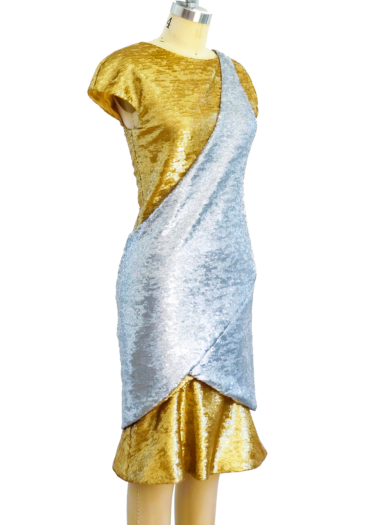 Chanel Paris to Bombay Sequin Dress