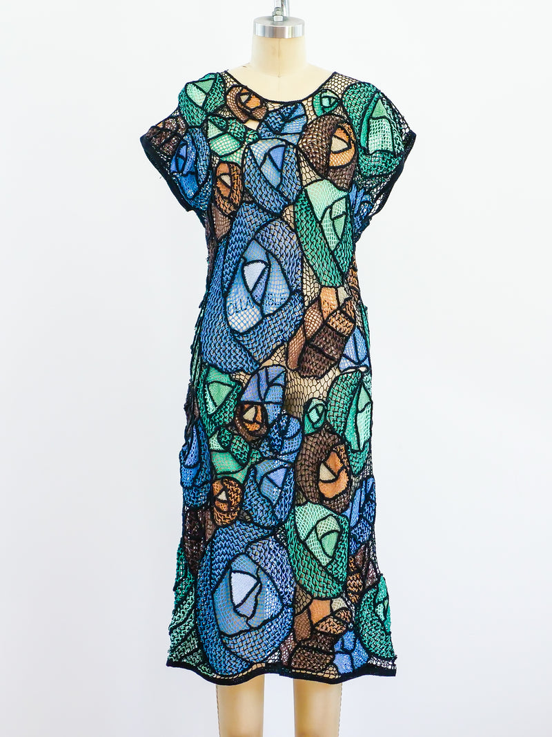 Pieced Crochet Dress Dress arcadeshops.com