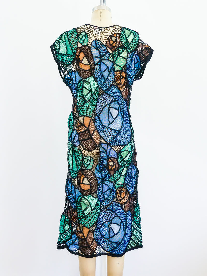 Pieced Crochet Dress Dress arcadeshops.com