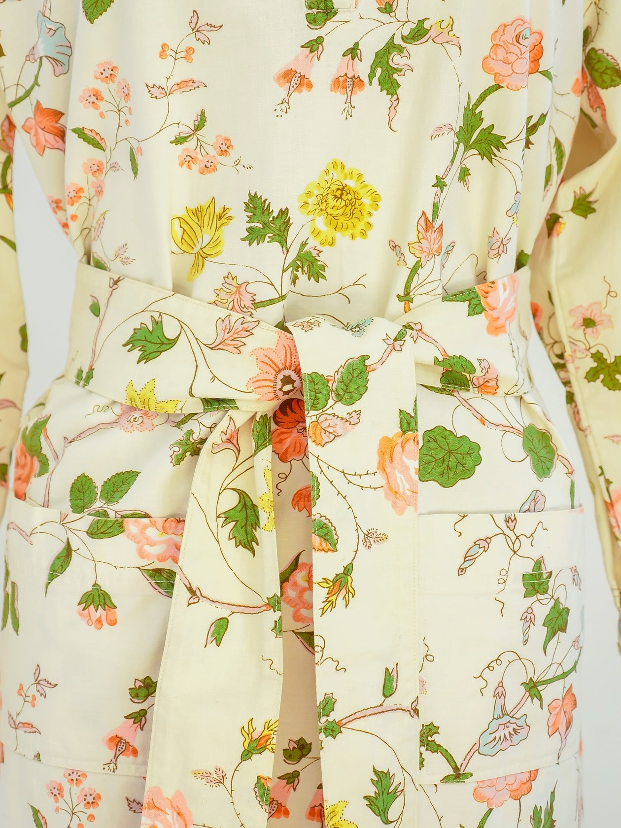 white christmas dresses Anne Klein Floral Cotton Tunic Dress