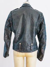 1960s Harley Davidson Leather Motorcycle Jacket Jacket arcadeshops.com
