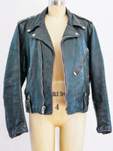 1960s Harley Davidson Leather Motorcycle Jacket Jacket arcadeshops.com