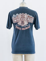 Faded Harley Davidson Wing Graphic Tee T-shirt arcadeshops.com