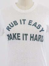 Rub it Easy Graphic Tee T-shirt arcadeshops.com