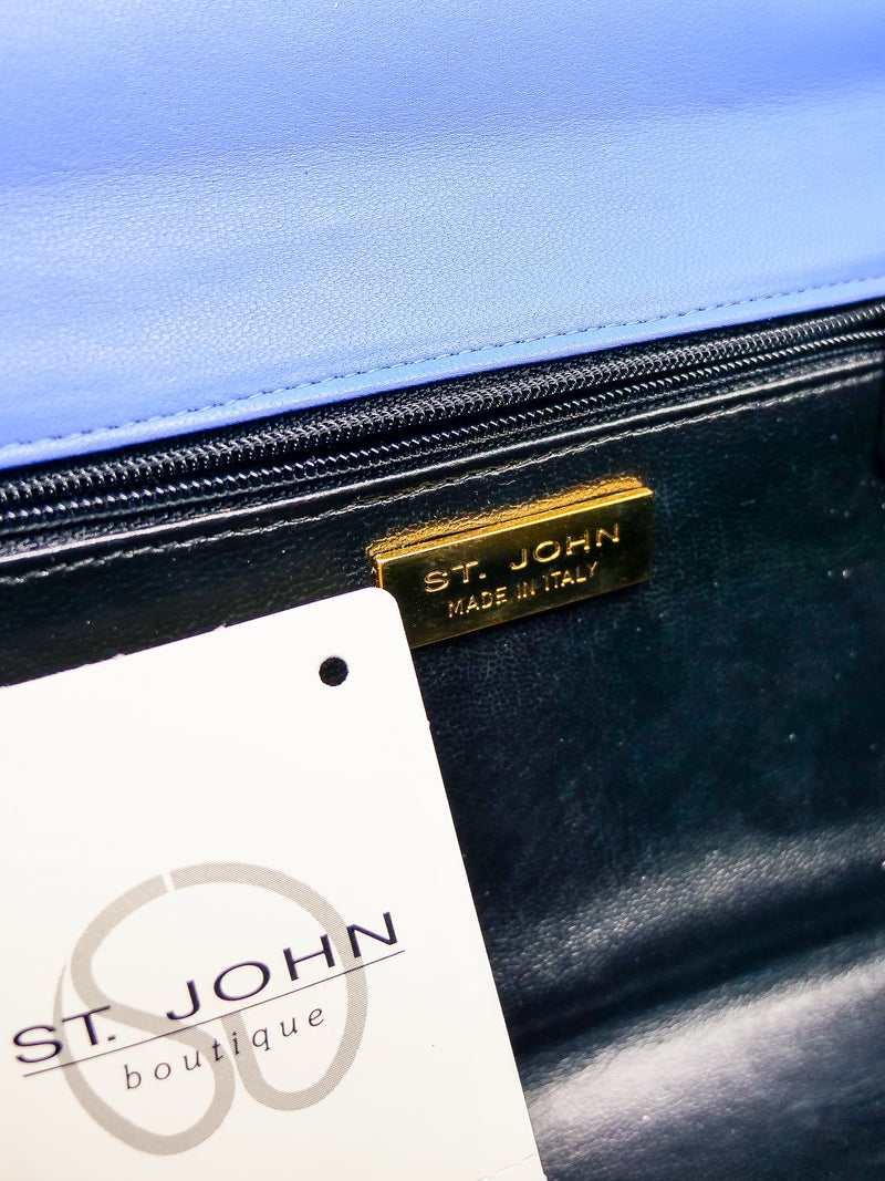 St John Blue Shoulder Bag Accessories arcadeshops.com