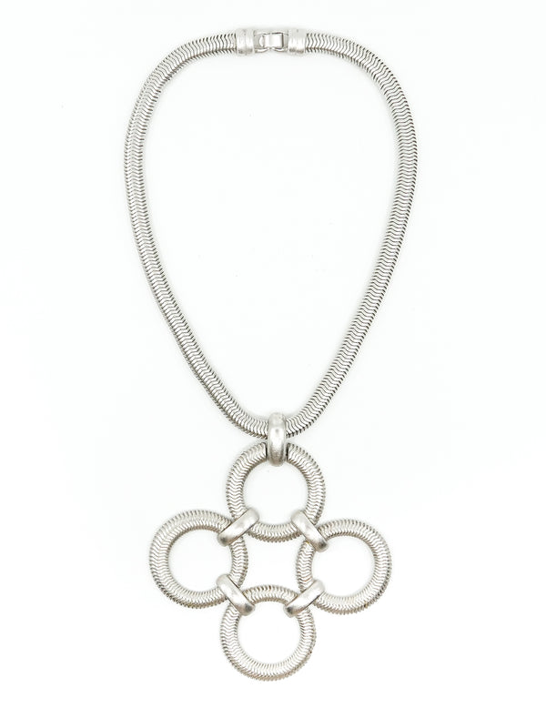 Modernist Rings Pendant Necklace Accessory arcadeshops.com