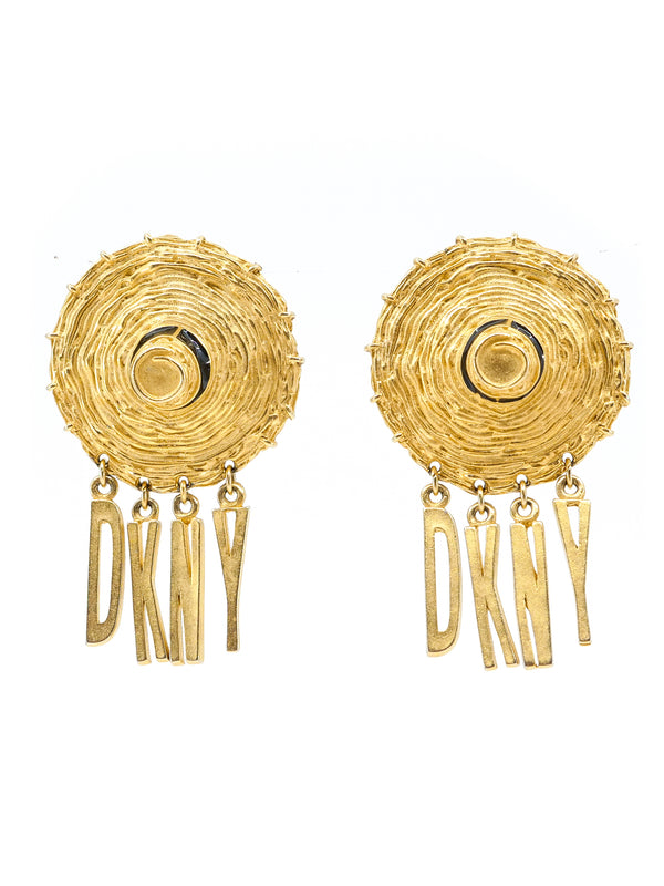 Donna Karan DKNY Hat Fringe Earrings Accessory arcadeshops.com