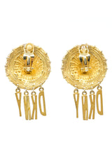 Donna Karan DKNY Hat Fringe Earrings Accessory arcadeshops.com