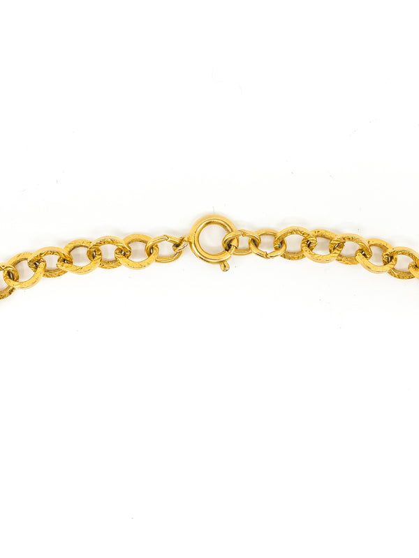 Oversized Medallion Disc Necklace Accessory arcadeshops.com