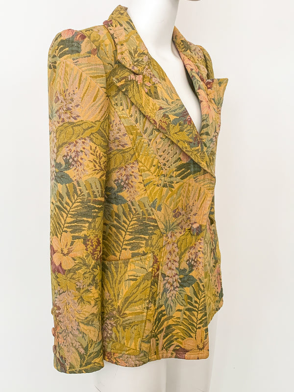 1970s Ungaro Tapestry Blazer Jacket arcadeshops.com